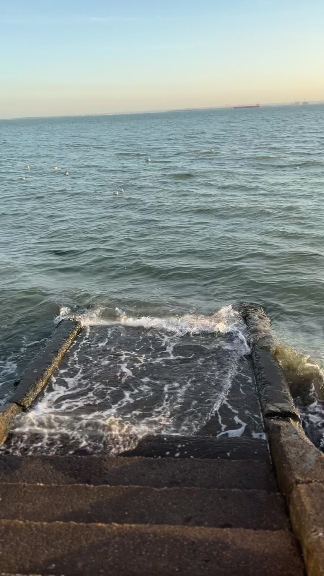 Away from the screen - seaside view